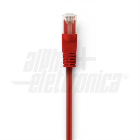 PATCH CORD UTP CAT.6 1MT. ROSSO     RAME