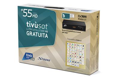 DECODER TIVUSAT HD STRONG CON SMARTCARD INCLUSA